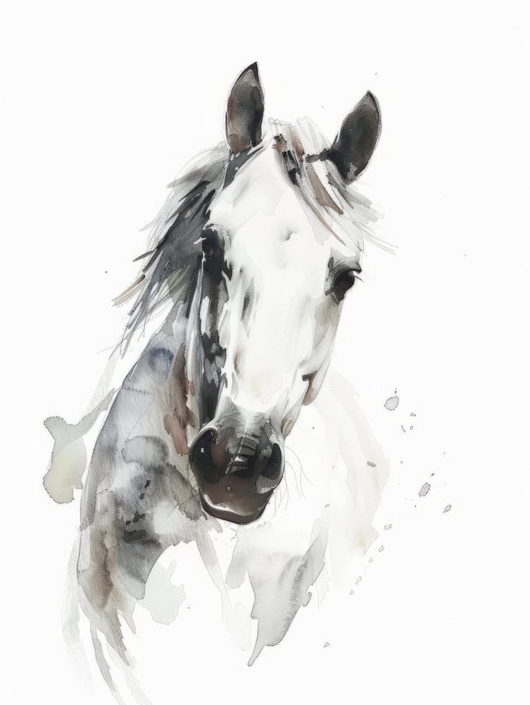 Horse Canvas Print 1