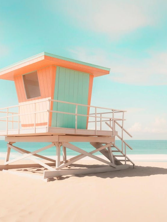 California Dreaming - Lifeguard Tower Moods