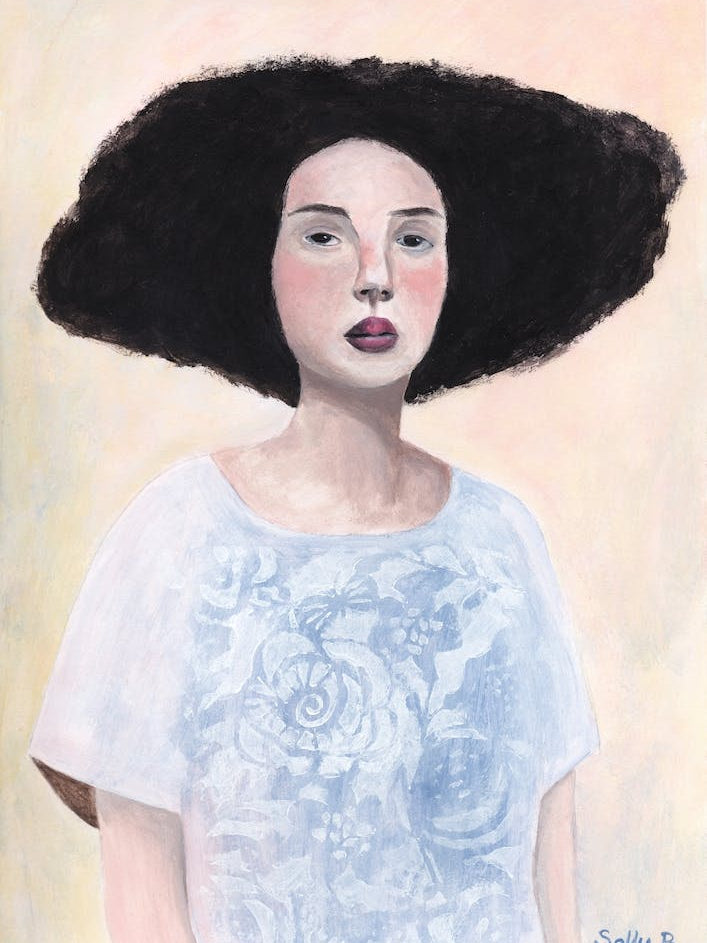 Woman With Special Hair