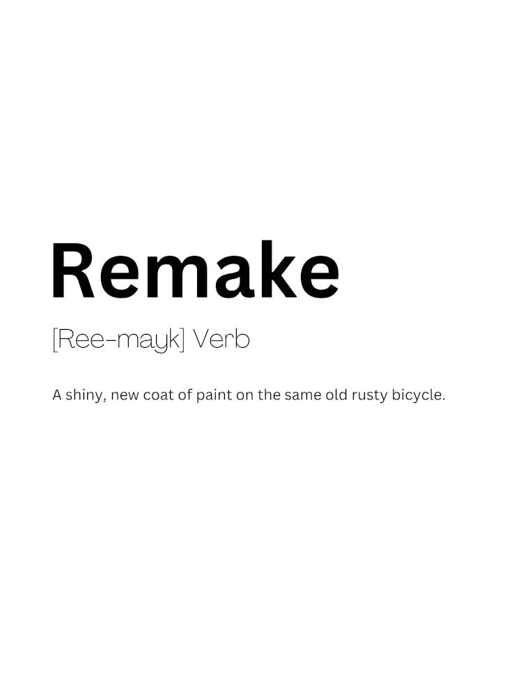 Remake Definition Meaning