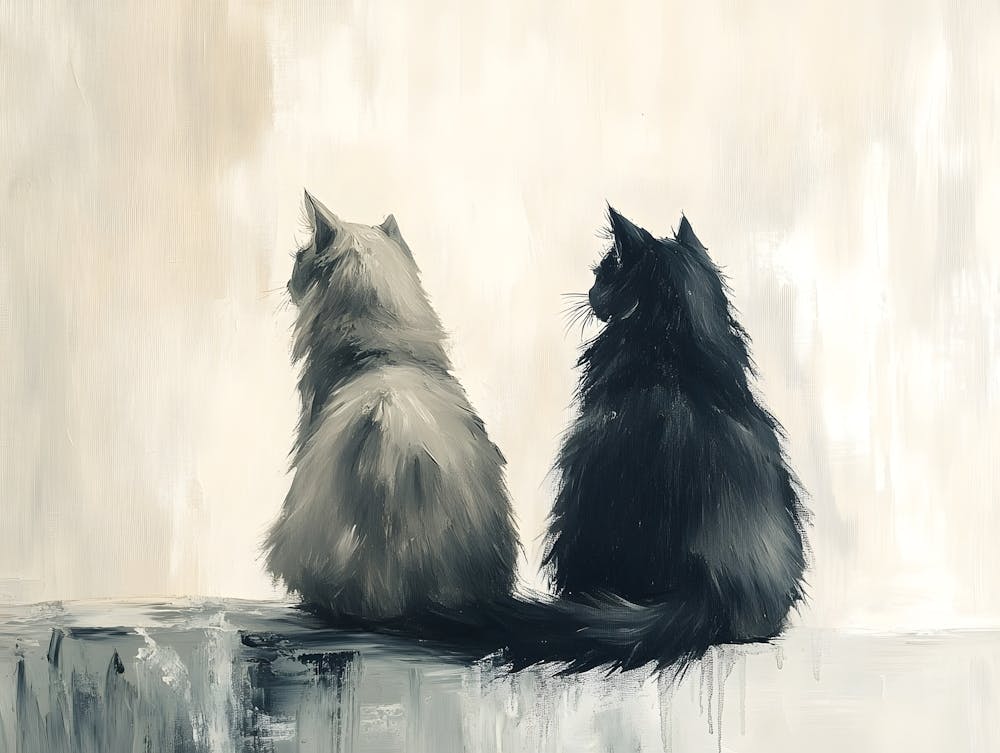 Minimalist Cats 1