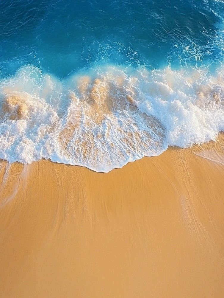 Beach Sand And Waves 2