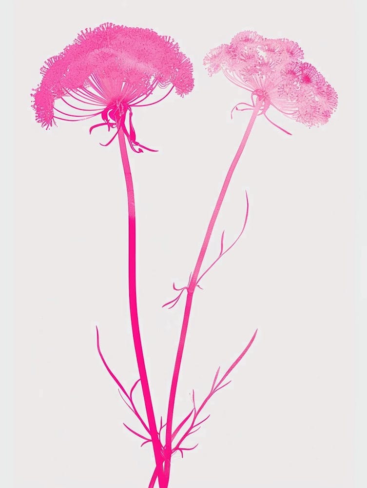 Hot Pink Queen Annes Lace 2