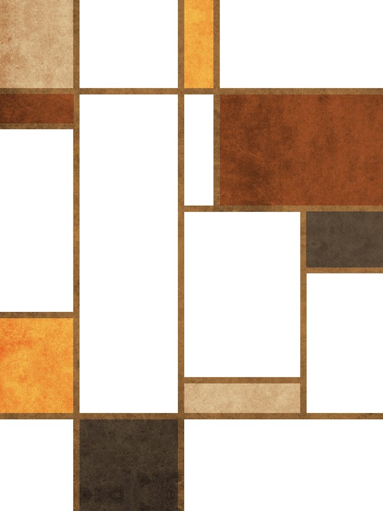 Mondrian Grid White 1