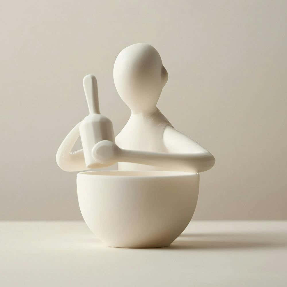Man In A Bowl
