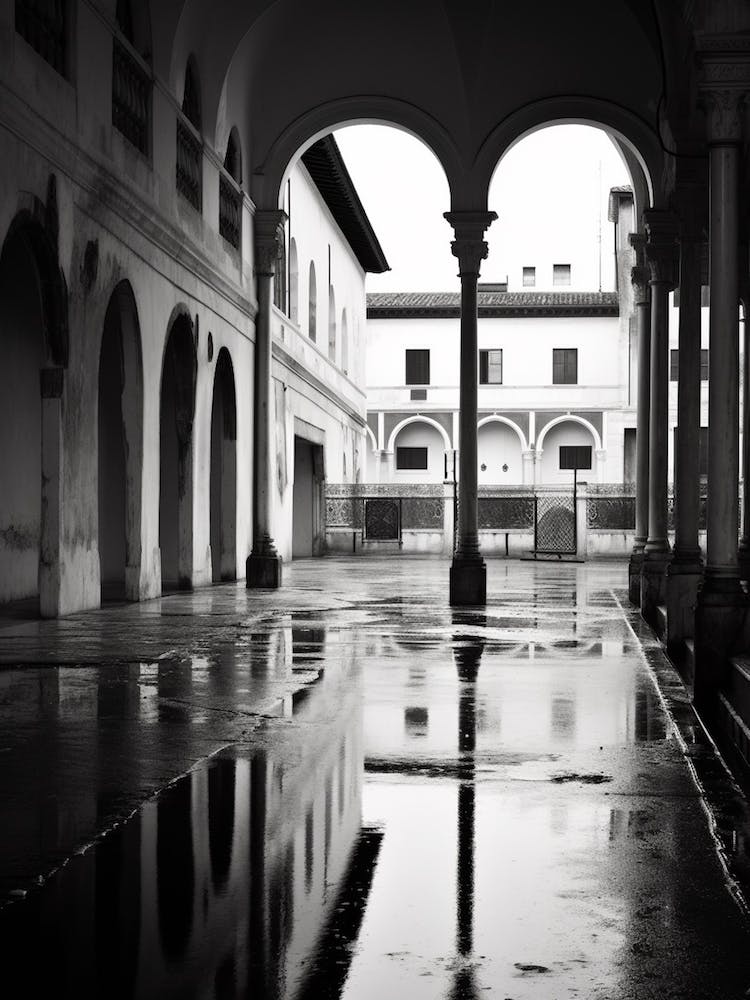 Vicenza, Italy,  Black And White Analogue Photography  2