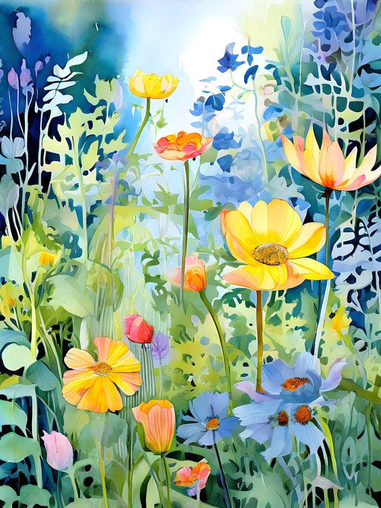 Flowers In The Garden 6