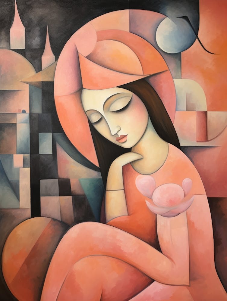 Cubist Abstract Illustration 1