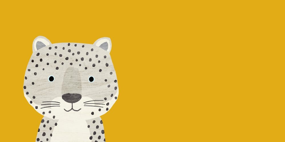 Snow Leopard Yellow