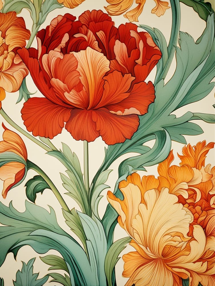 Wallpaper Floral Pattern 24