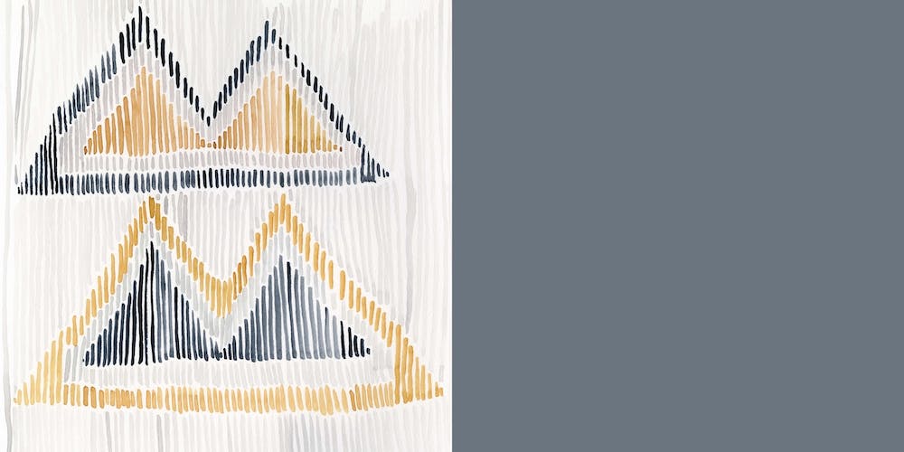 Chilili Watercolor Print Yellow