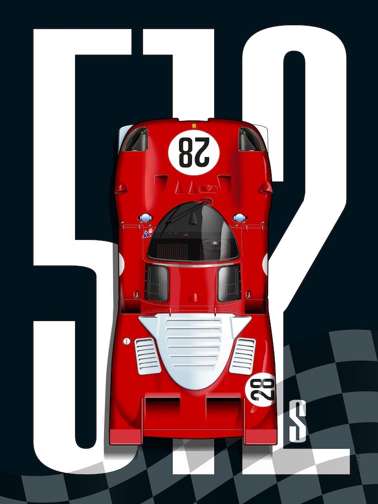 512S Daytona 70 Top Tribute