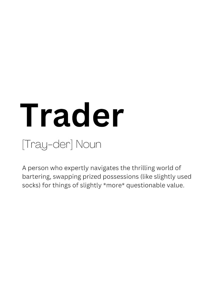 Trader Definition Meaning