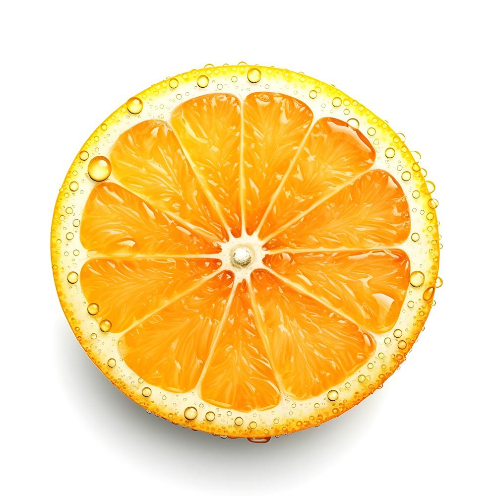 Orange Slice Fruit Juicy Ripe Citrus Food Healthy