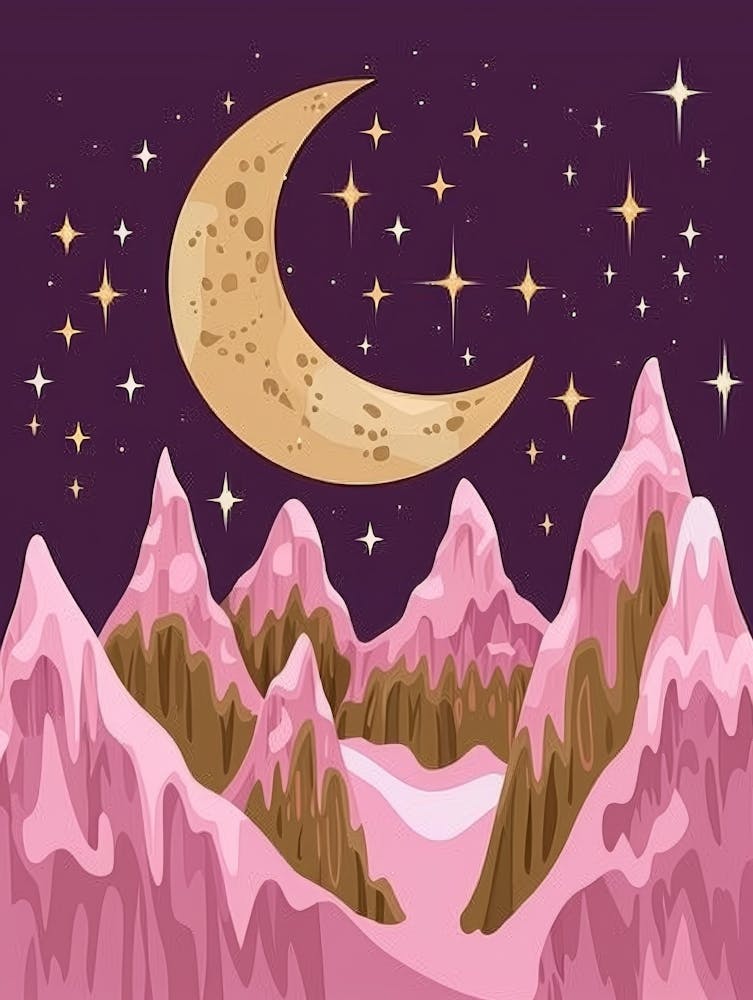 Moon And Stars 11