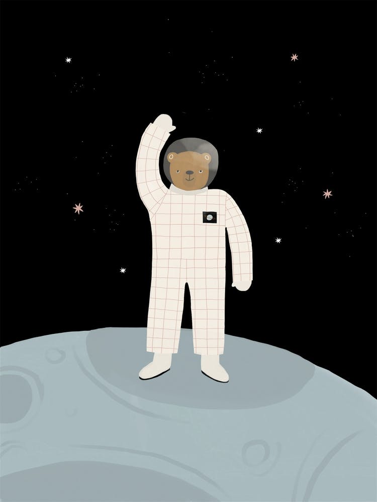 Bear On The Moon