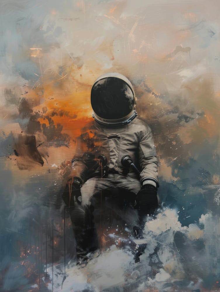 Astronaut In Space 8