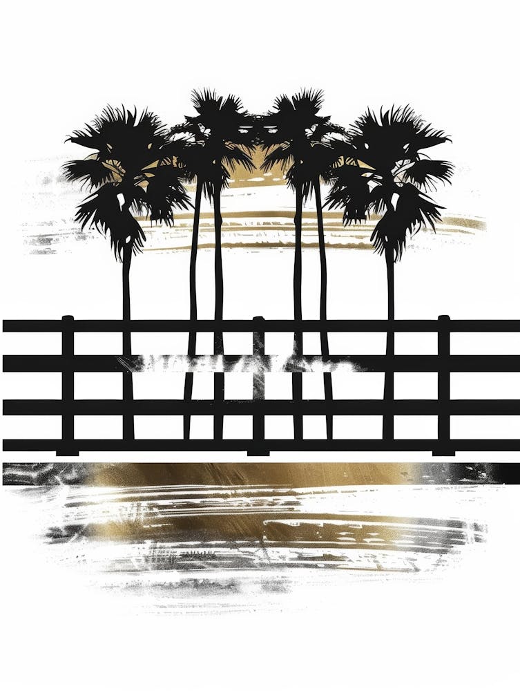 Palm Trees At Sunset 3