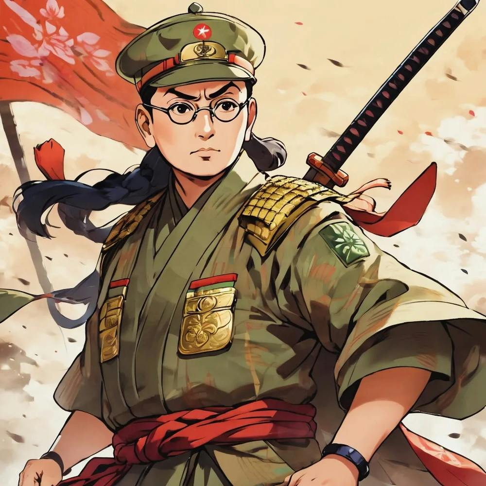 Netaji Subhash Chandra Bose as a Samurai 2