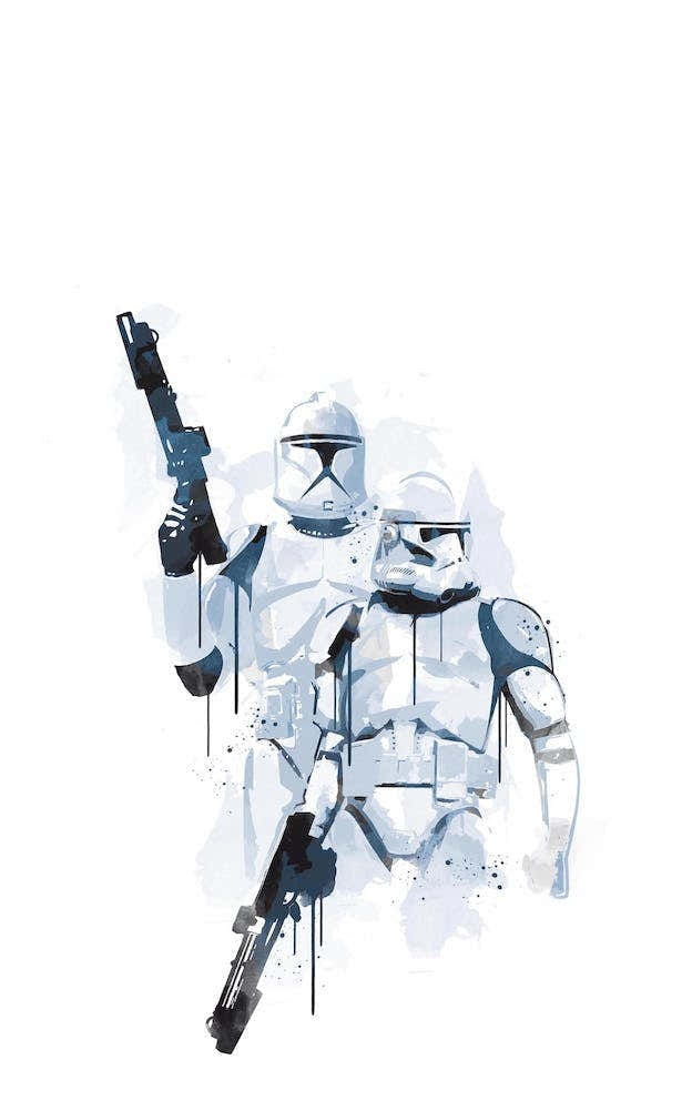 Stormtroopers Watercolor