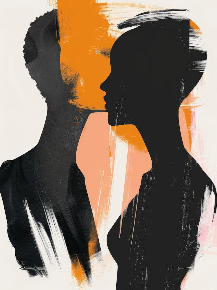 Silhouette Of A Couple