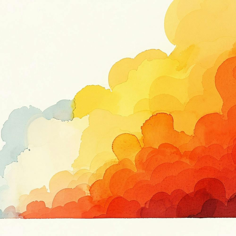 Abstract Watercolor Painting 22