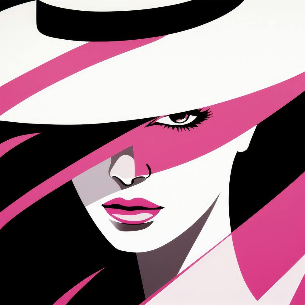 Woman In A Hat 14