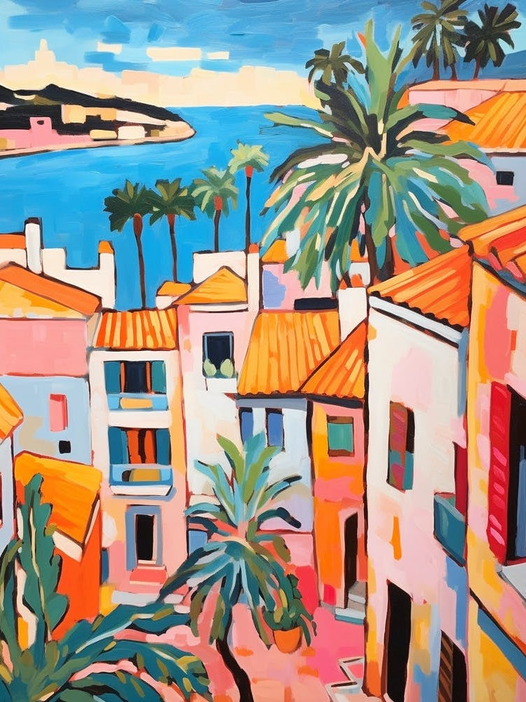 Palma De Mallorca 8 Fauvist Painting