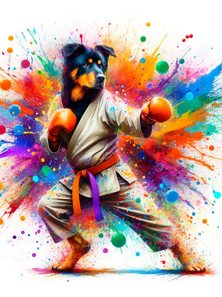 Karate Dog