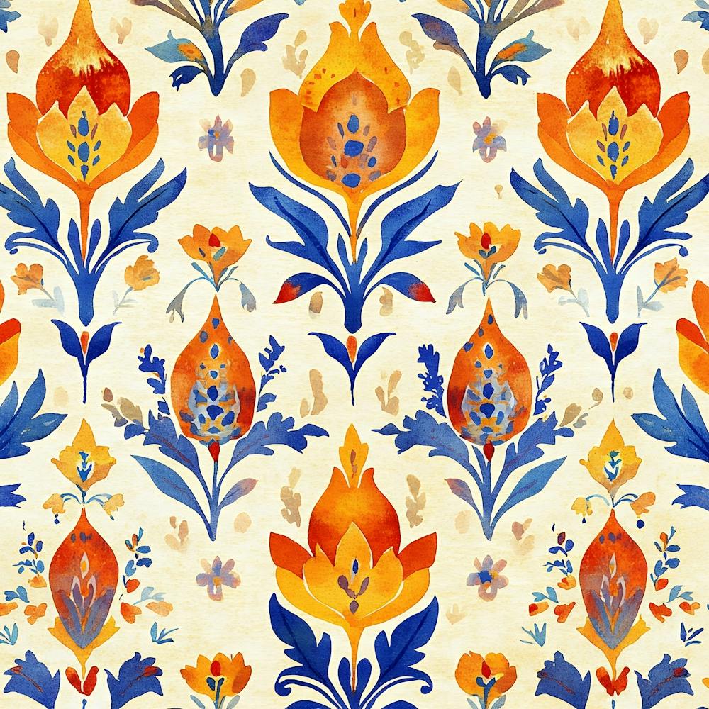 Turkish Floral Pattern