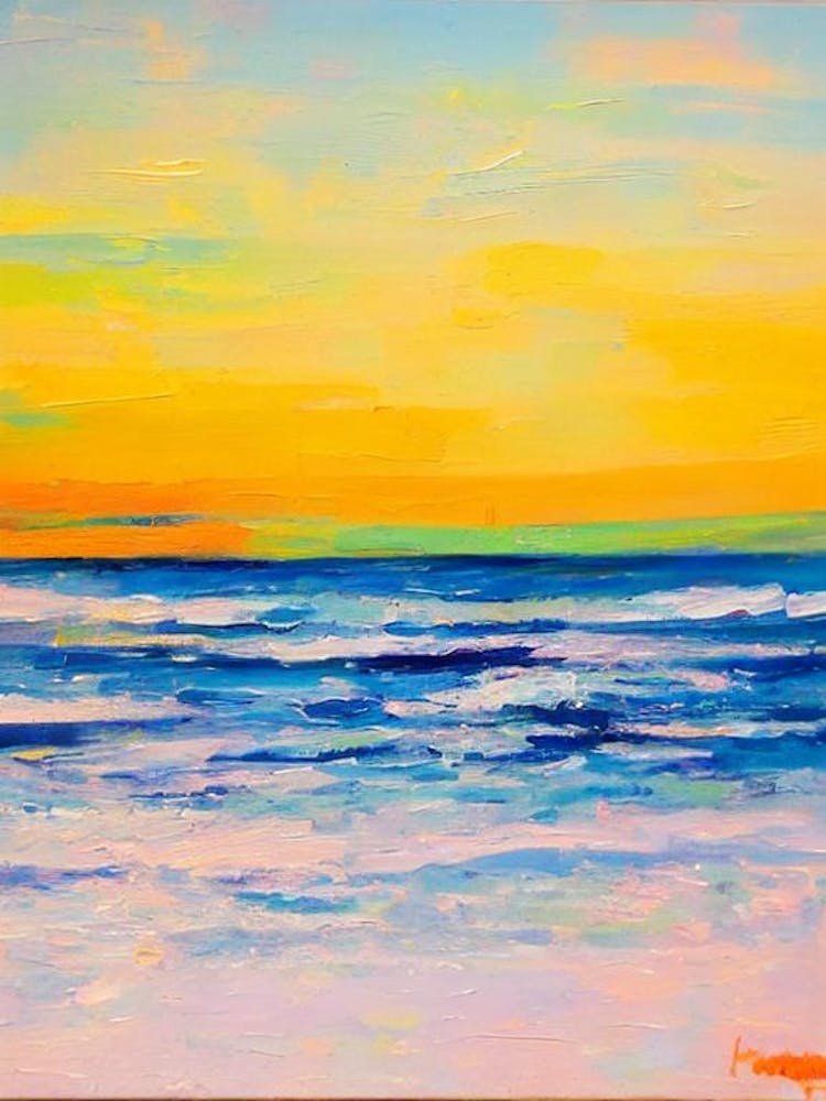 Cenang Beach, Langkawi Island, Malaysia Bright Abstract