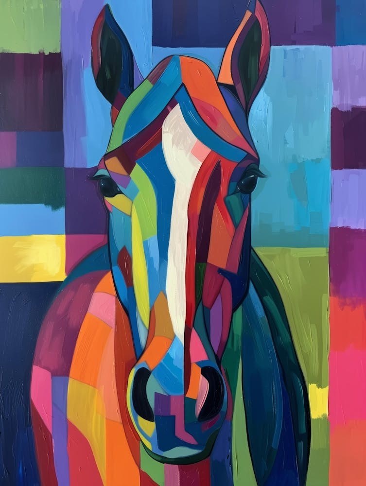 Colorful Horse 1
