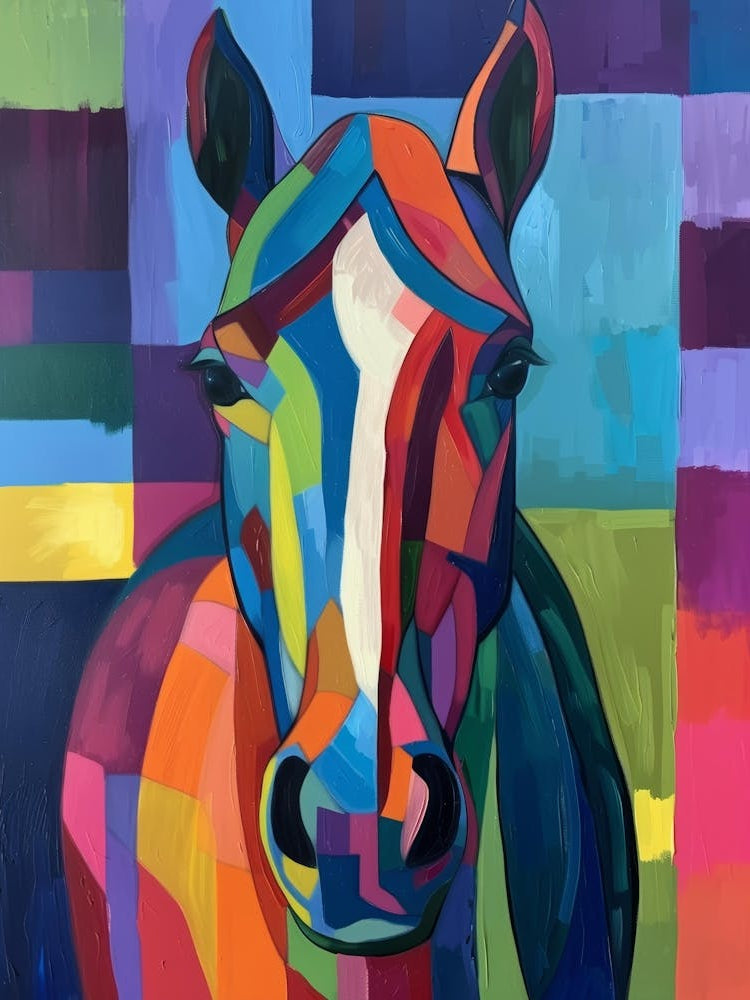Colorful Horse 1
