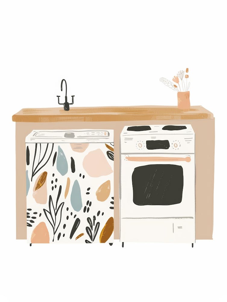 Küchenillustration