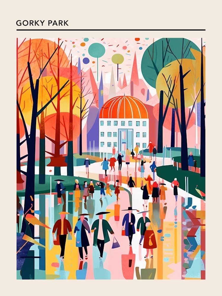 Gorky Park Moskau Russland
