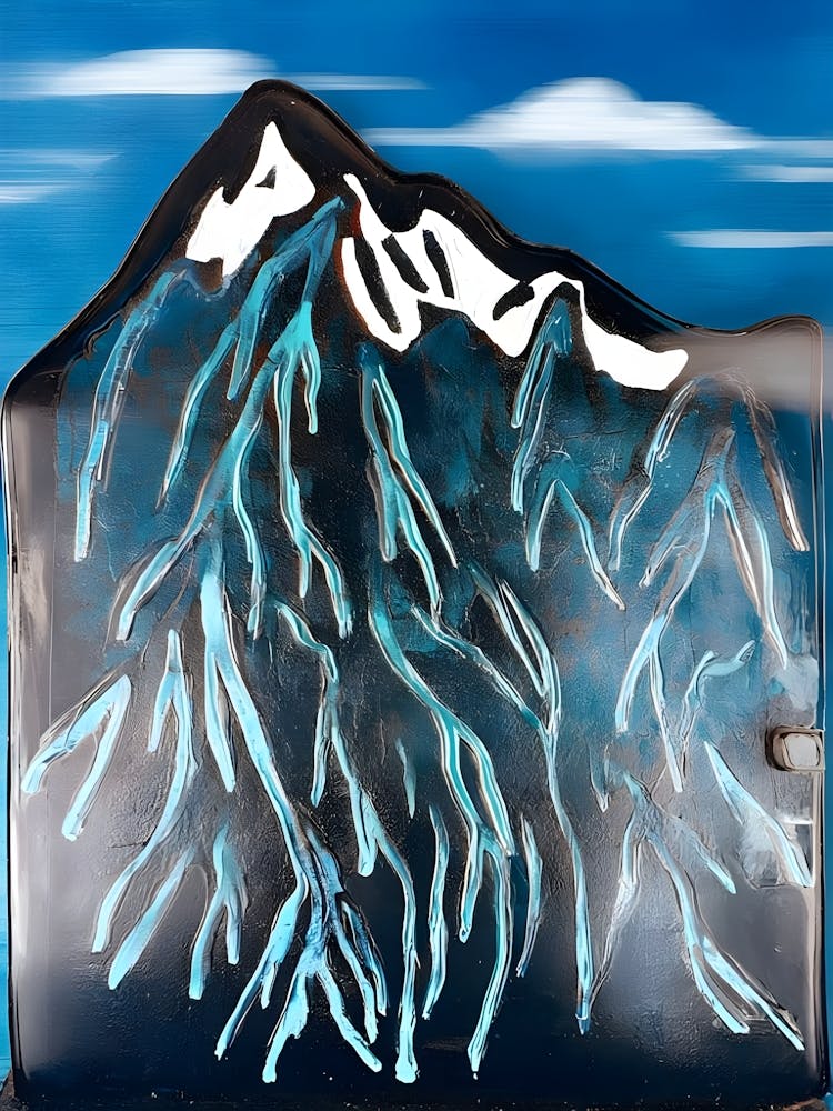 Acrylic Mountain Art (3)