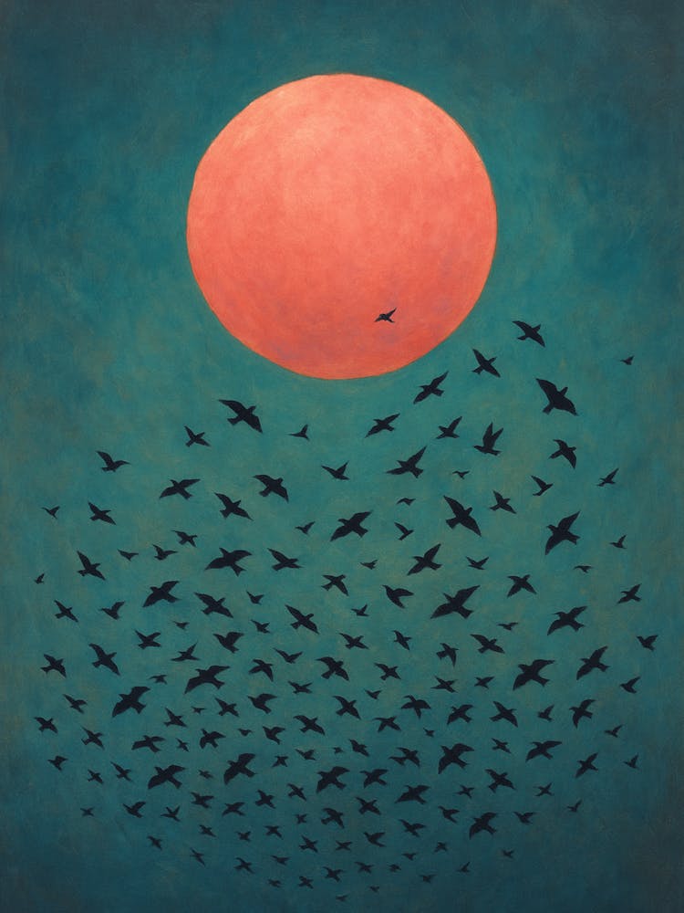 Birds In Flight