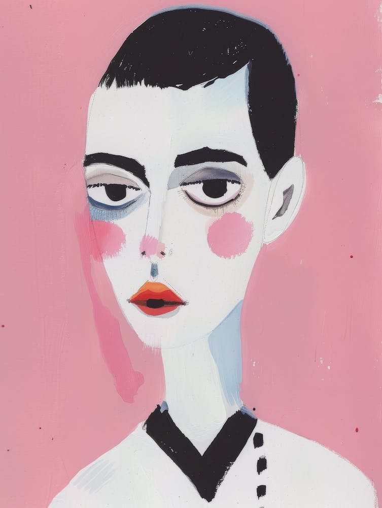 Girl With Short Hair 1