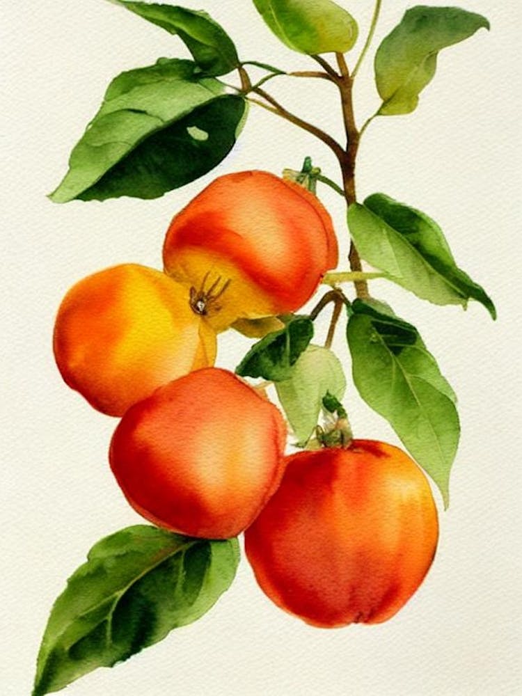 Physalis Italian Watercolour fruit