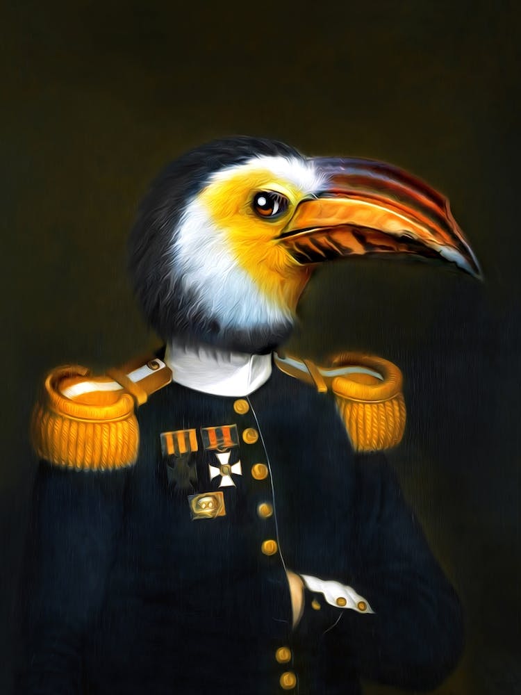 Luitenant Ludwig The Toekan Pet Portraits