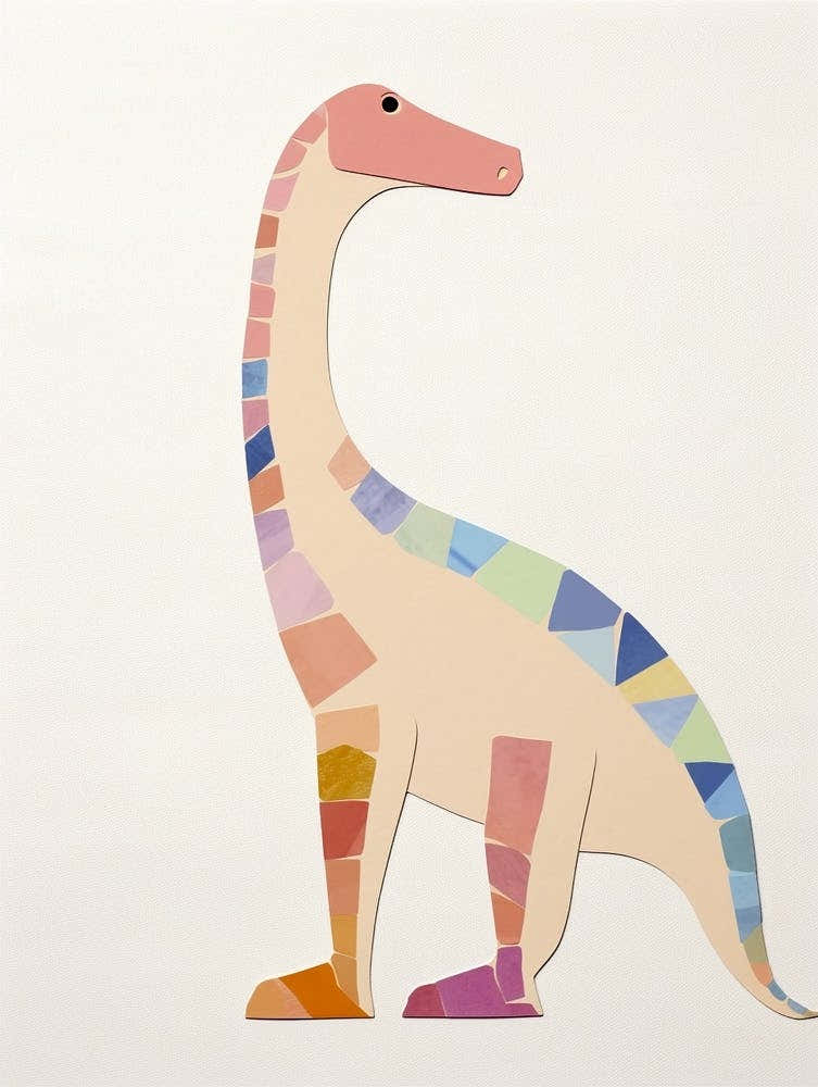 Nursery Dinosaur Art Argentinosaurus 1