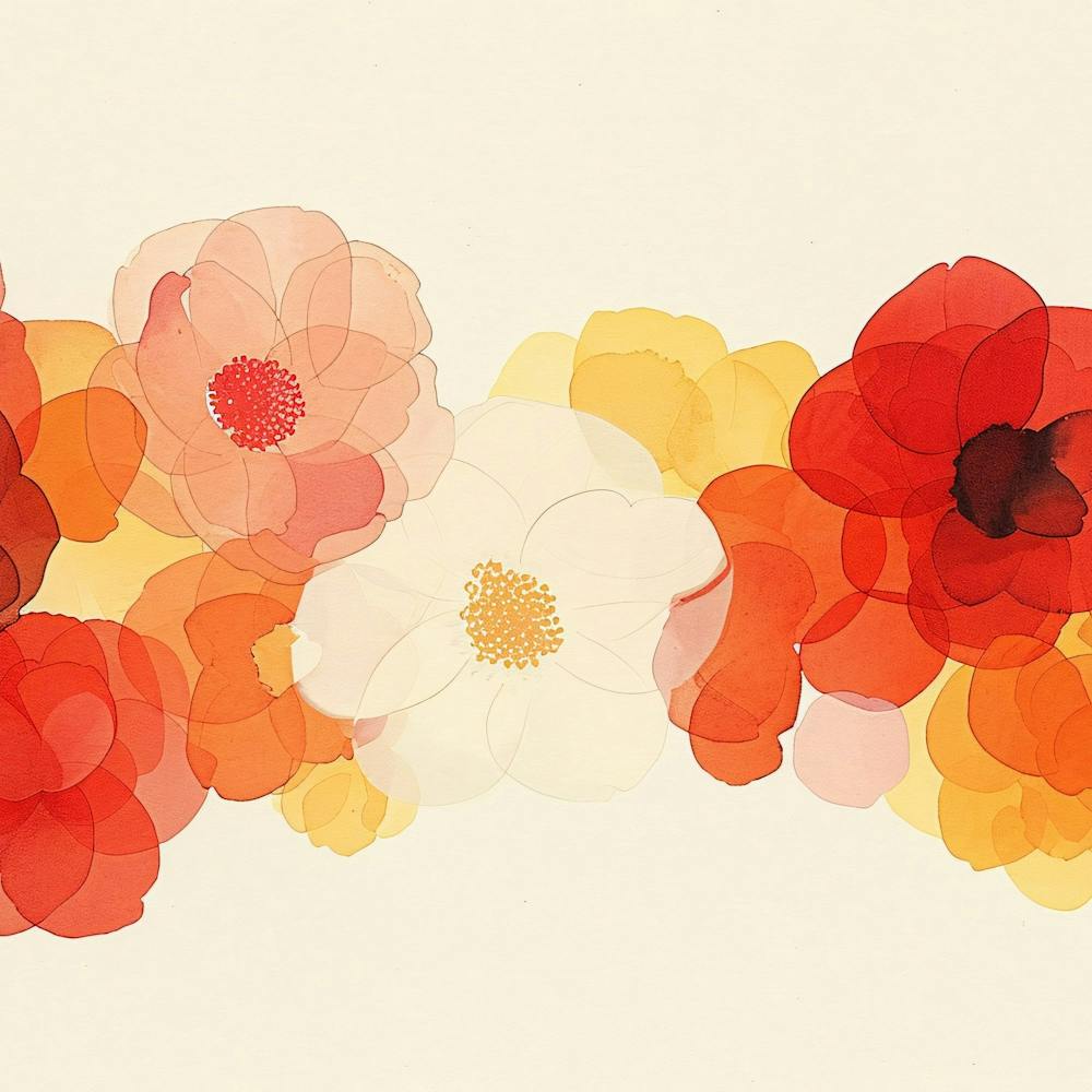 Watercolor Flowers 3