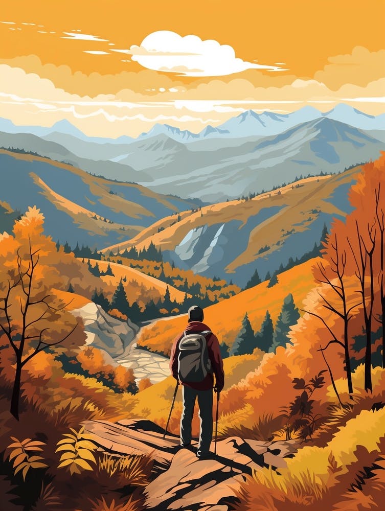 Gr20 France 1 Vintage Travel Illustration