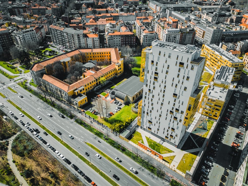 Milan Street Scene Prints & Wall Art