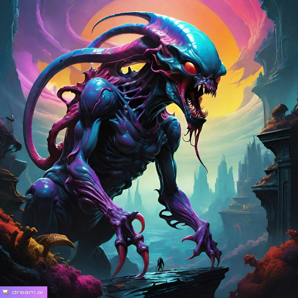 Neon Alien