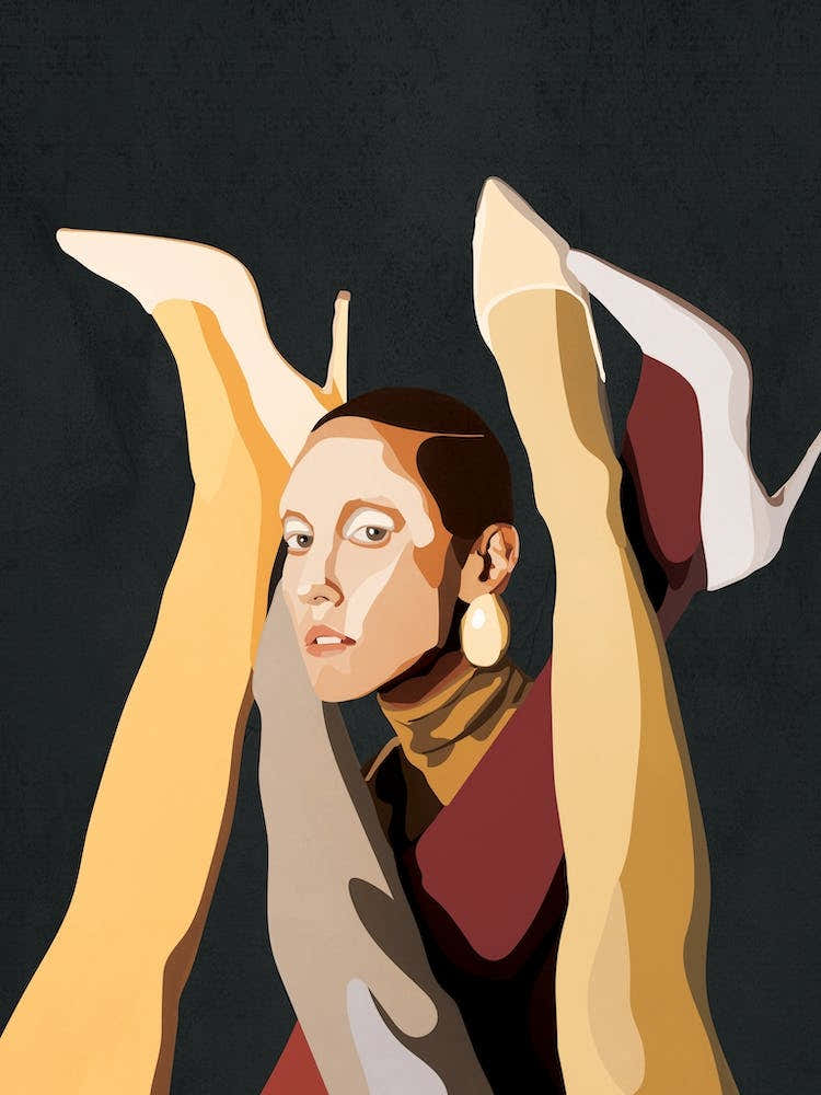 Dancing In The Air Midnight Sunset II