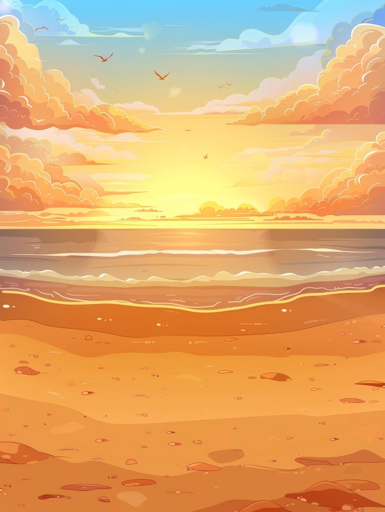 Beach Sunset 1