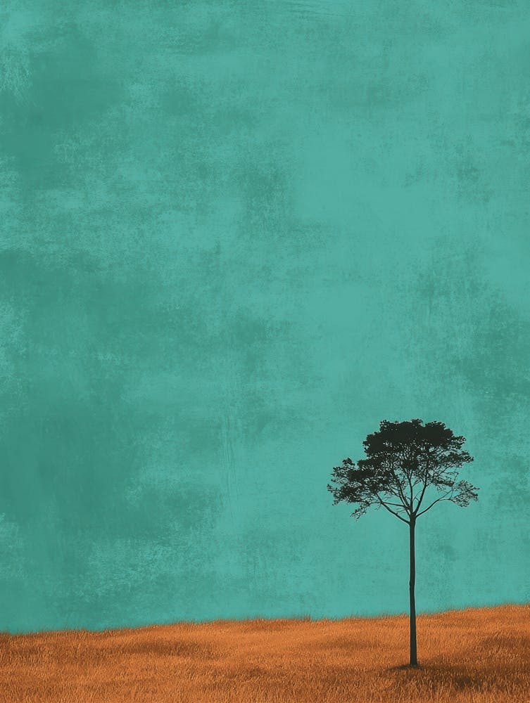 Lone Tree Canvas Print 1