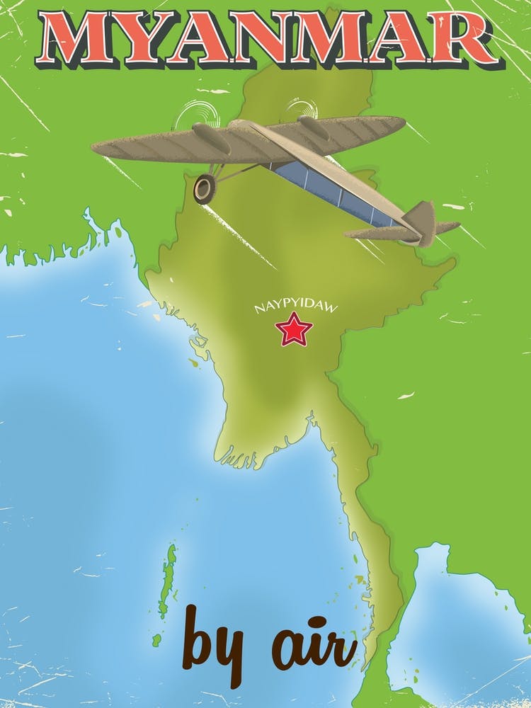 Myanmar By Air