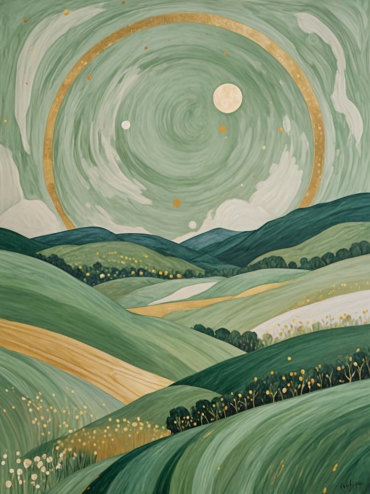 Moonlight In The Green Fields